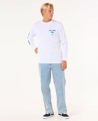 Fade Out Icon Long Sleeve Relaxed Tee