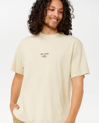 Fade Out Embroid Loose Tee
