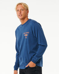 Fade Out Icon Long Sleeve Relaxed Tee