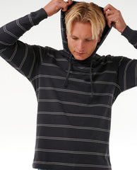 Plain Stripe Hooded Standard Tee