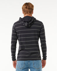 Plain Stripe Hooded Standard Tee