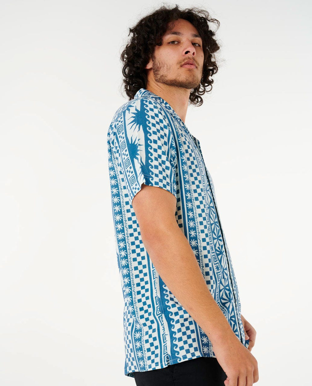 Fun Times Stripe Short Sleeve Shirt