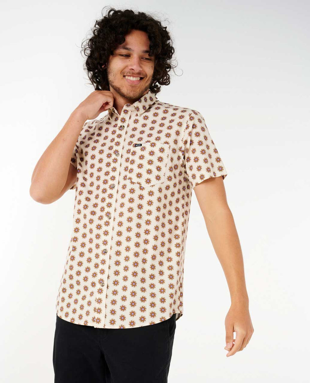Fun Times Ditsy Short Sleeve Shirt