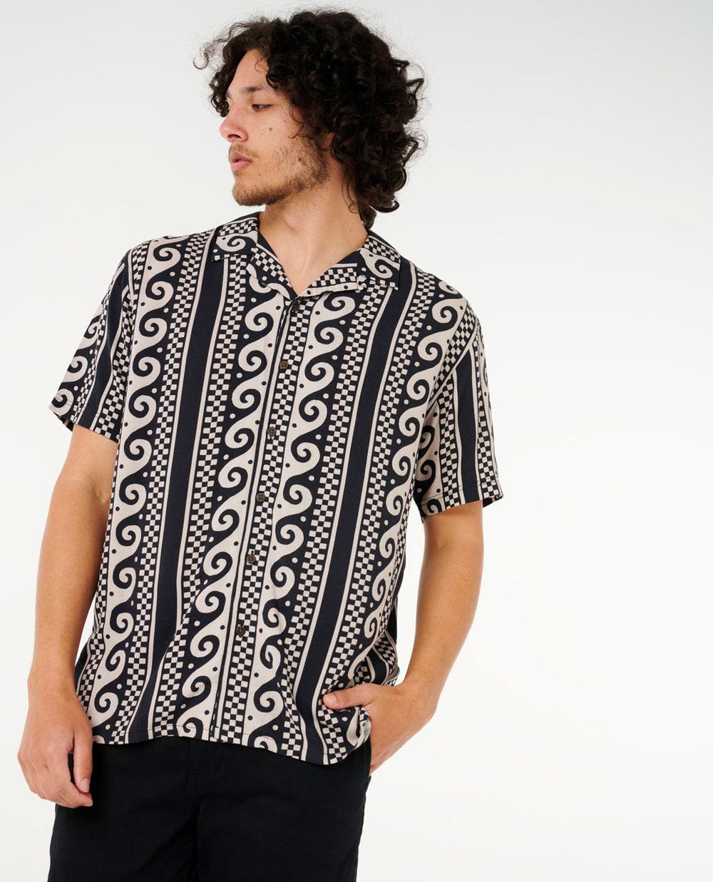 Fun Times Stripe Short Sleeve Shirt