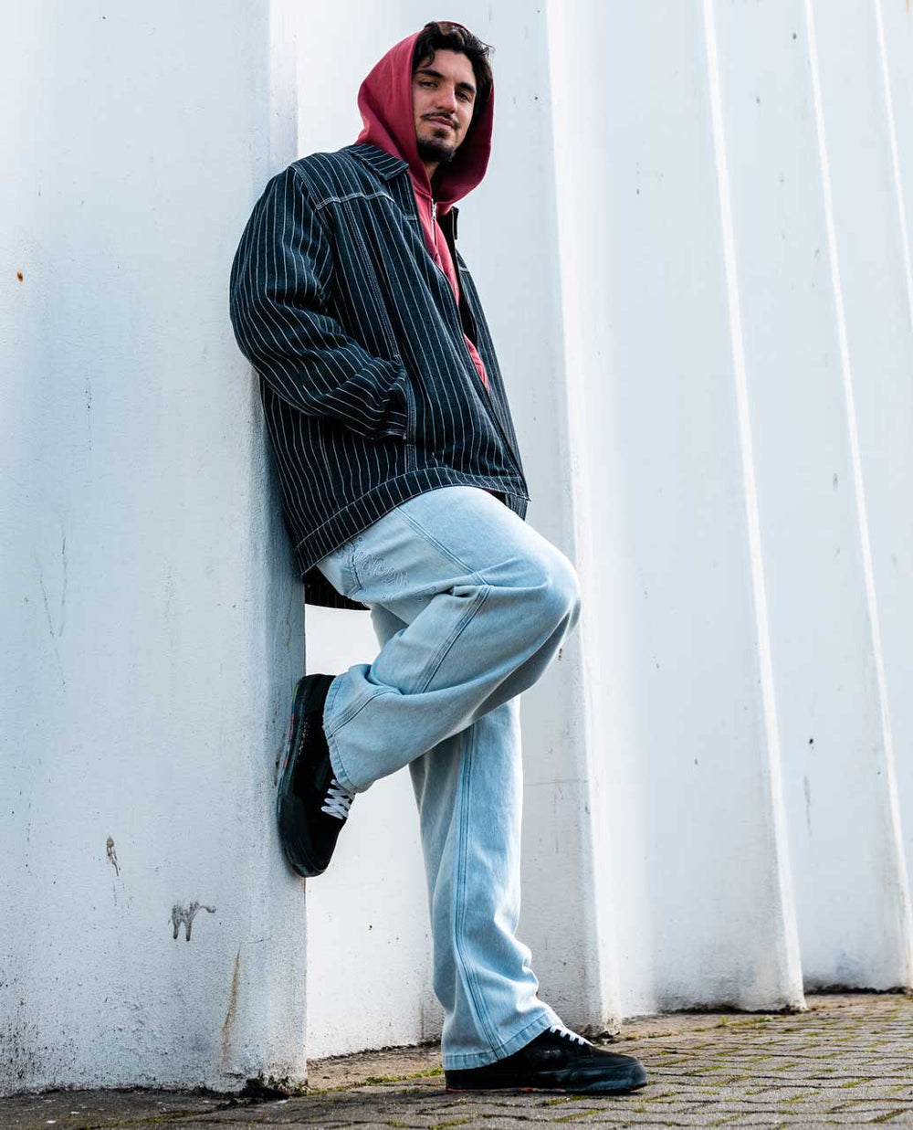 Medina Archive Rip Script Denim Pants