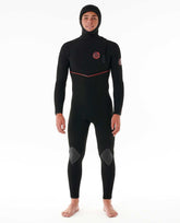 F-Bomb Fusion 4/3 Hooded Zip Free Fullsuit Wetsuit