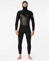 E7 Flashbomb 5/4 Hooded Chest Zip Fullsuit Wetsuit