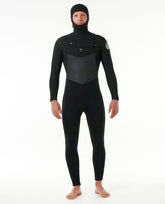 Dawn Patrol 5/4 Hooded Chest Zip Fullsuit Wetsuit