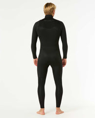 Mens Dawn Patrol 4/3 Chest Zip Steamer Wetsuit