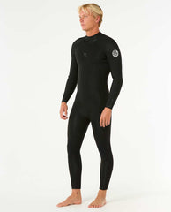 Mens Dawn Patrol 3/2 Back Zip Wetsuit
