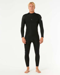 Mens Dawn Patrol 4/3 Back Zip Steamer Wetsuit