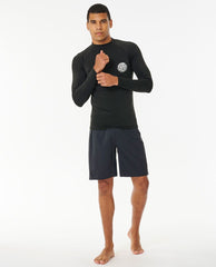 Icons UPF50+ Brushed Long Sleeve Rash Vest