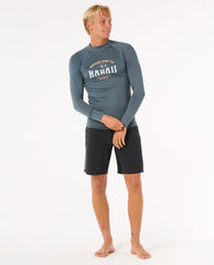 Hawaii UPF Performance Long Sleeve Rash Guard