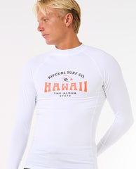 Hawaii UPF Performance Long Sleeve Rash Guard