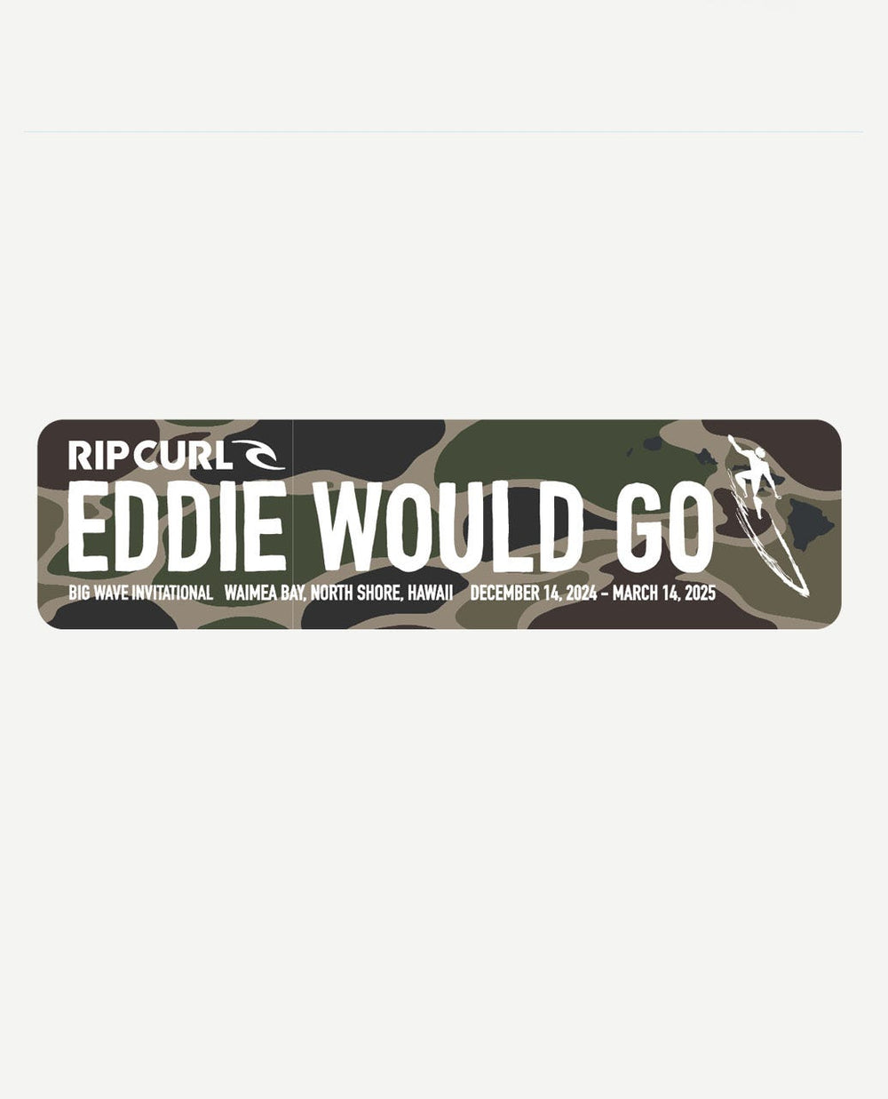 Eddie Would Go Stickers