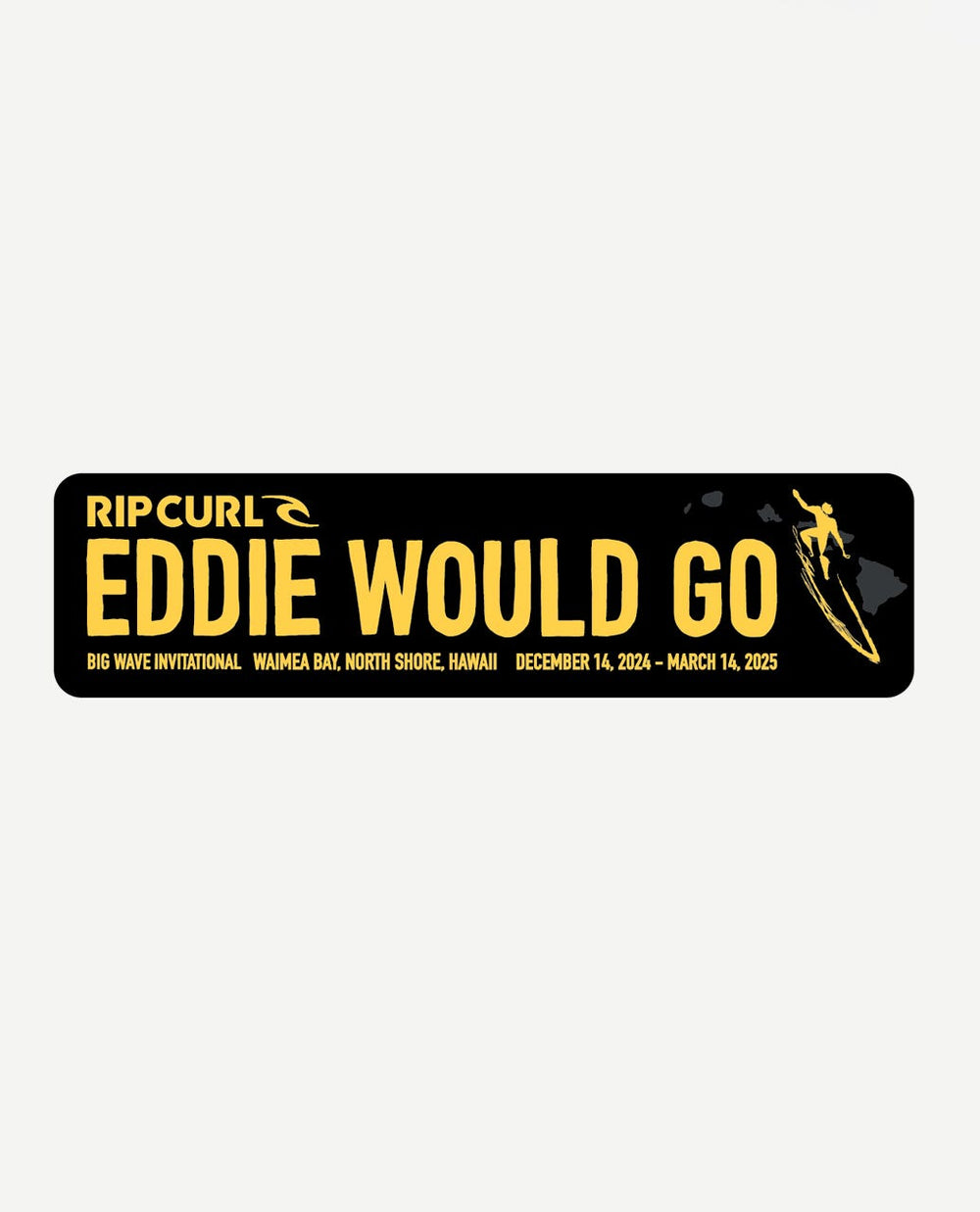 Eddie Would Go Stickers