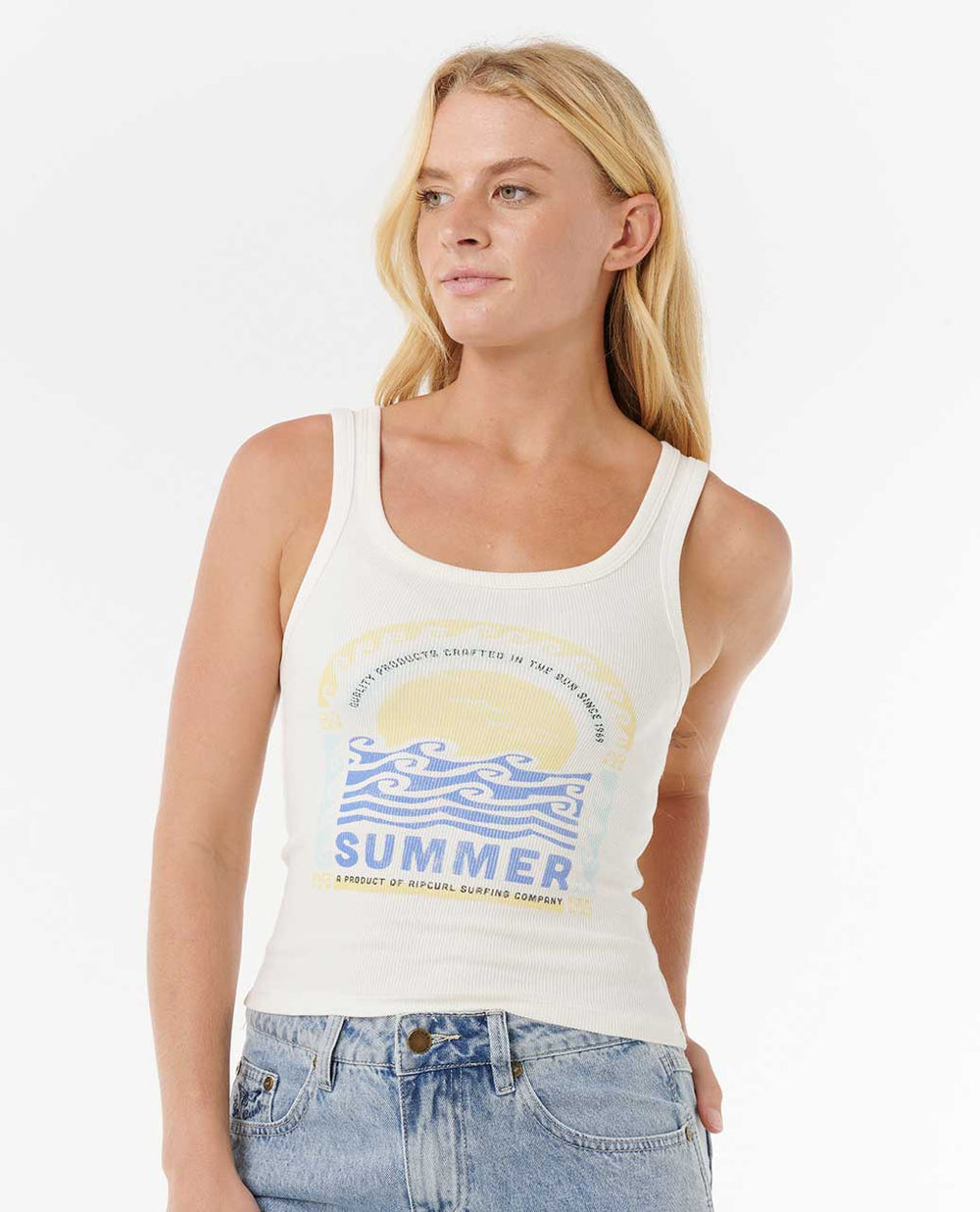 Summer Standard Ribbed Tank