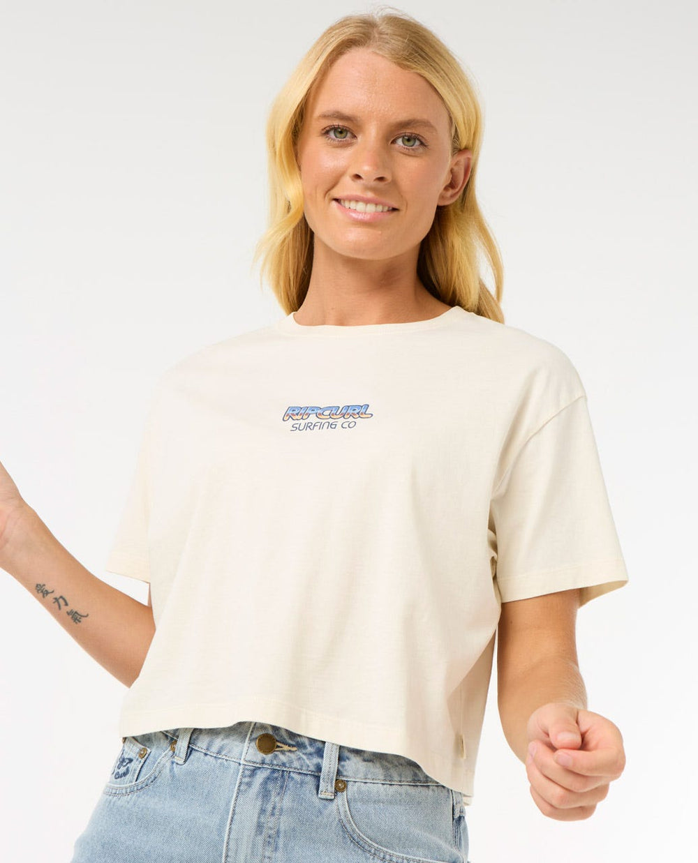 Sun & Sea Crop Tee