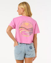 Sun & Sea Crop Tee