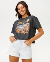 Wave Gliders Crop Tee