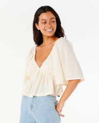 Neon Isles Short Sleeve Summer Top
