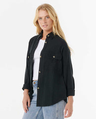 Oceanic Textured Shacket