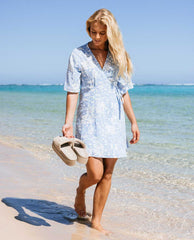 Artist Of The Search - Ty Williams Wrap Dress