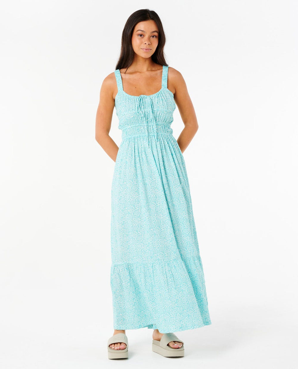 Neon Isles Maxi Dress