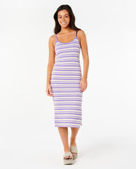 Bobbi Stripe Midi Dress