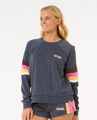 Las Dalias Raglan Crew