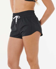 High Waist 3" Retro Volley Boardshort