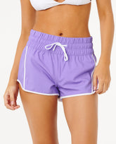 High Waist 3" Retro Volley Boardshort