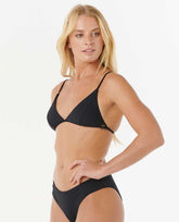 Premium Surf Banded Fixed Triangle Bikini Top