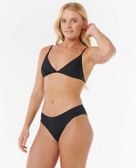 Premium Surf Banded Fixed Triangle Bikini Top