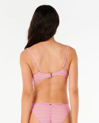 Isles Plaid D-DD Balconette Bikini Top