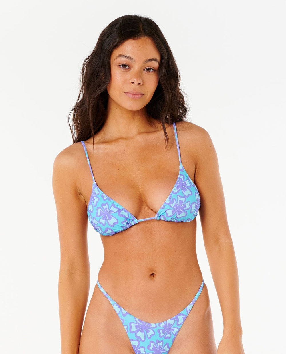 Neon Isles Sliding Triangle Bikini Top