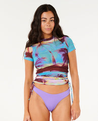 Hidden Isles Mesh Swim Tee