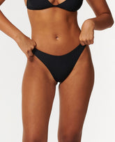 Premium Surf High Leg Skimpy Coverage Bikini Bottoms