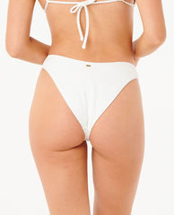 Dusk Textured Hi Leg Cheeky Bikini Bottom