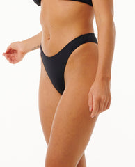 Classic Surf High Leg Skimpy Coverage Bikini Bottoms