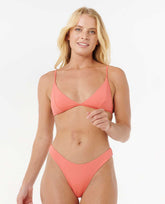 Premium Surf High Leg Skimpy Coverage Bikini Bottoms