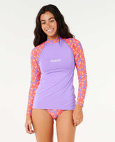 Neon Isles Long Sleeve UPF Rash Guard