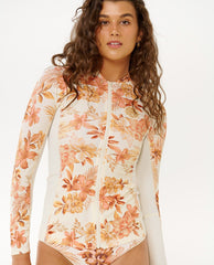 Desert Dreams Long Sleeve Zip Through Rash Guard