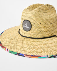 Mixed Straw Sun Hat