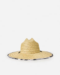 Mixed Straw Sun Hat