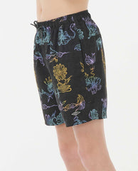 Tropic Daze Floral Volley - Boys (8-16 years)