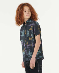 Tropic Daze Floral Shirt - Boys (8-16 years)