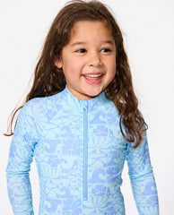 Artist Of The Search Oceanic Long Sleeve Surf Suit Swimsuit - Girls (1-8 years)