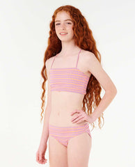 Neon Isles Plaid Bikini - Girl (8-14 years)