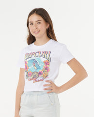 Hawaii Classic Crop Tee - Girls (8-16 years)